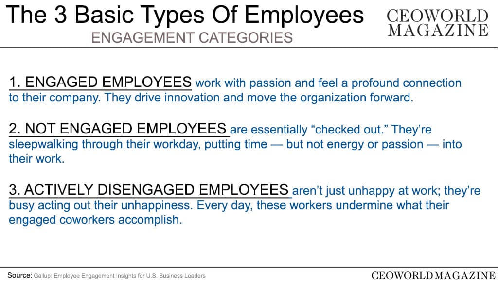 What Are The Types Of Employee Engagement