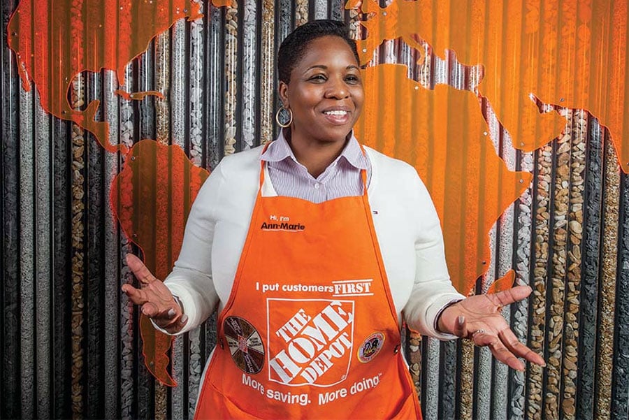 Ann Marie Campbell at Home Depot