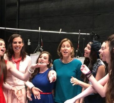 Susan Wojcicki with Cimorelliband