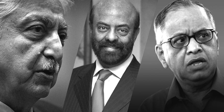 Azim Premji Shiv Nadar Narayan Murthy