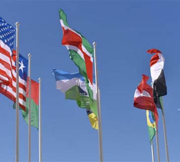 Flags of different countries