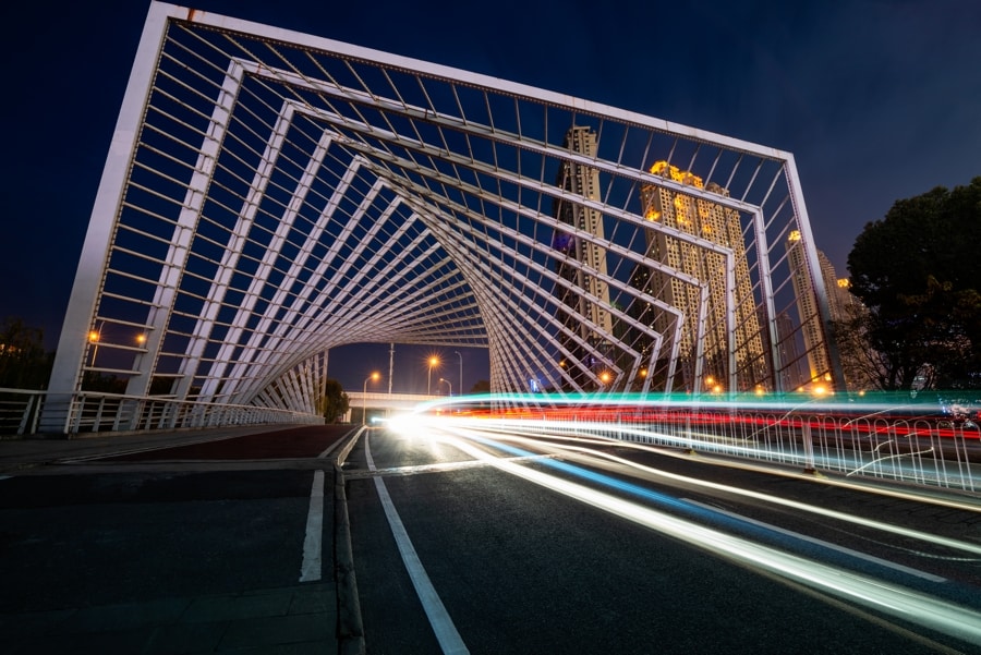 City Light Trails