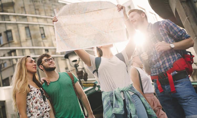 Students Traveling