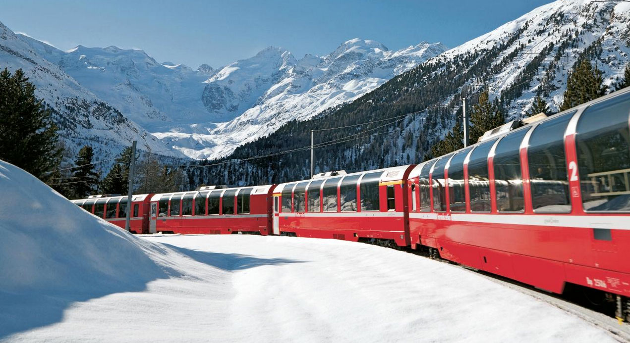 Bernina Express, Switzerland