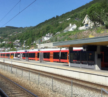 The Bergen Railway (Oslo), Norway