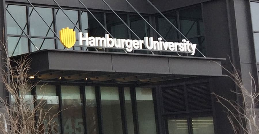 can you visit hamburger university