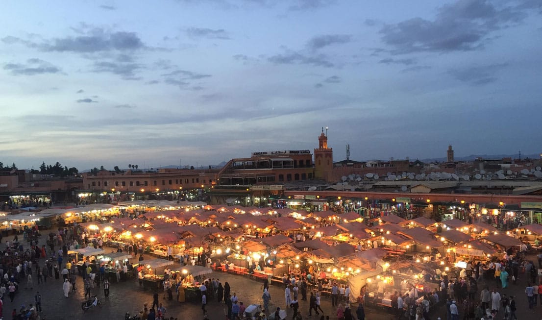Jemaa el-Fna (Marrakech, Morocco)