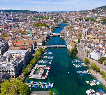 Zurich city in Switzerland