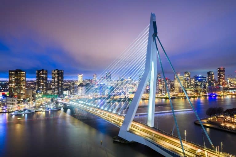 Rotterdam Netherlands Skyline 768x512 