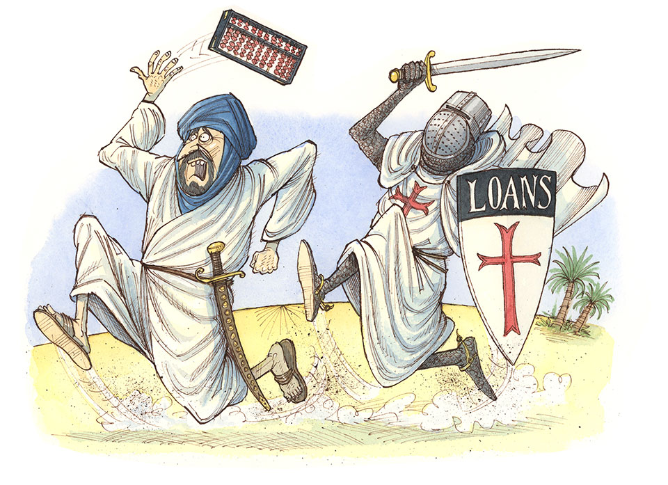 Crusaders copied Arab and Indian financial innovations