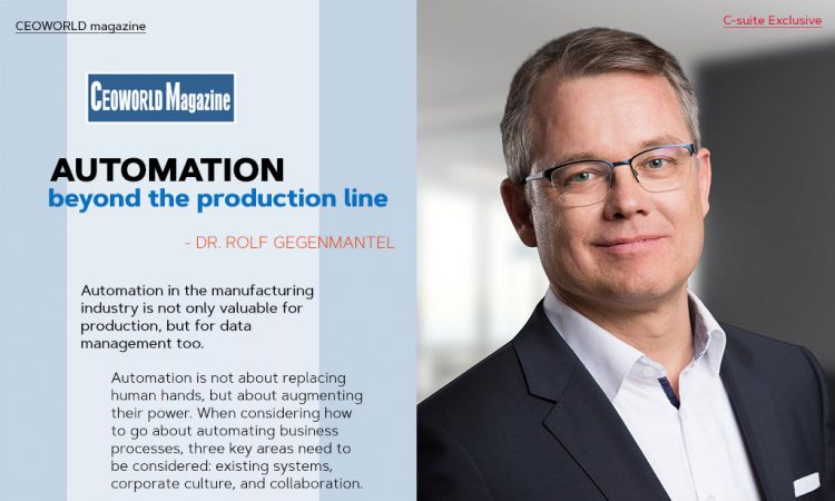 Dr. Rolf Gegenmantel, Chief Marketing and Product Officer, Jedox