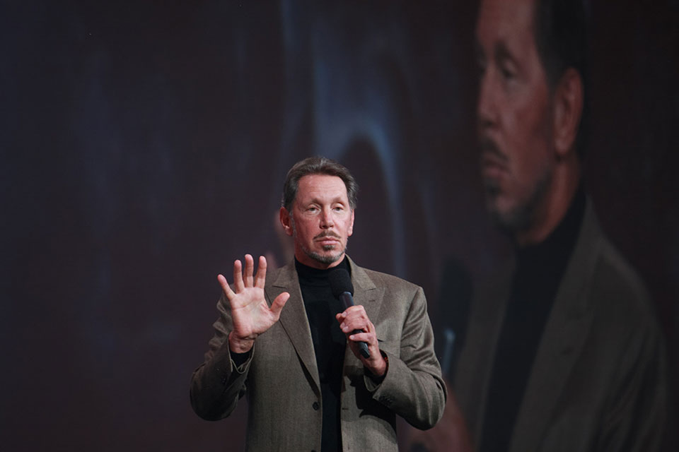 Larry Ellison (Lawrence Joseph Ellison), Executive Chairman and CTO of Oracle Corporation