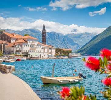 Perast at famous Bay of Kotor, Montenegro