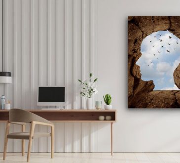 Office Canvas Print