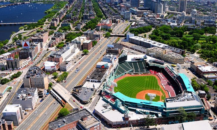 Fenway Park in Boston, Massachusetts