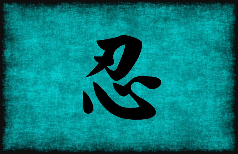 Chinese Character for Patience