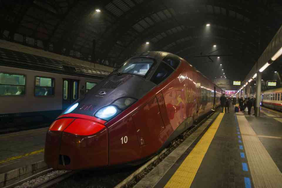 NTV Italo AGV trains