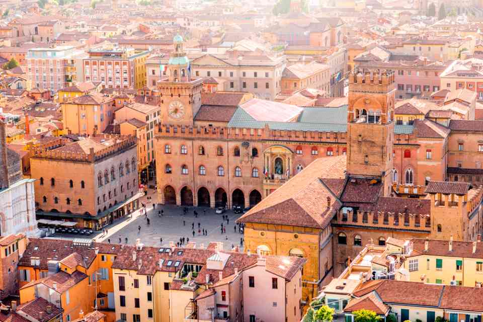 Bologna old town