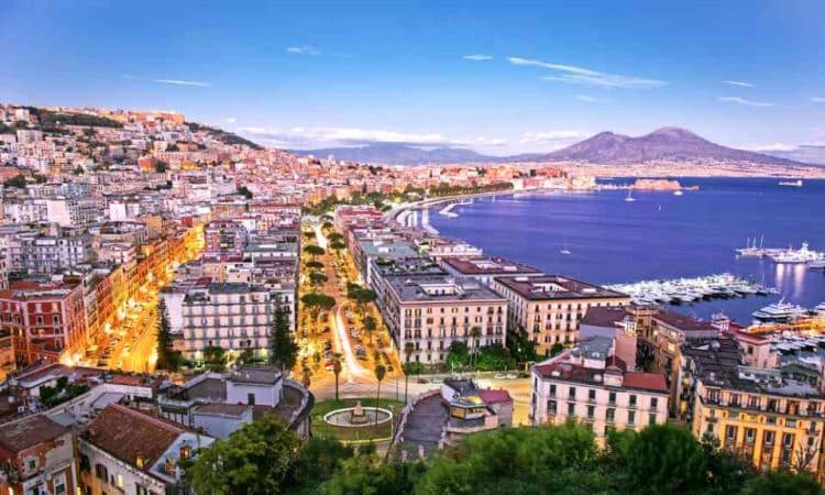 Naples in Italy