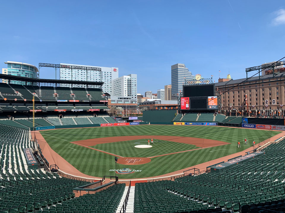 Orioles Park at Camden Yards Home of the Baltimore Orioles