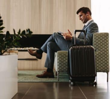 reading books businessman