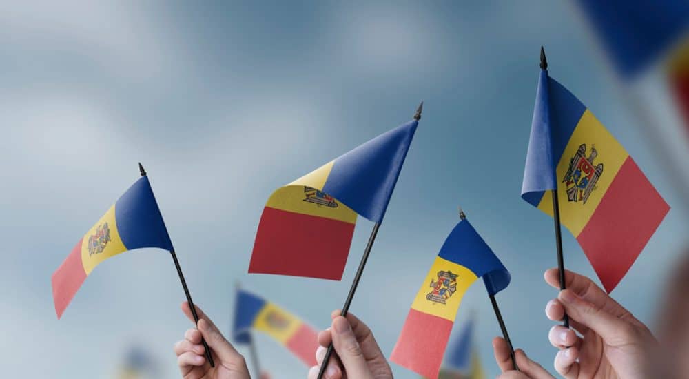 Moldova Flag