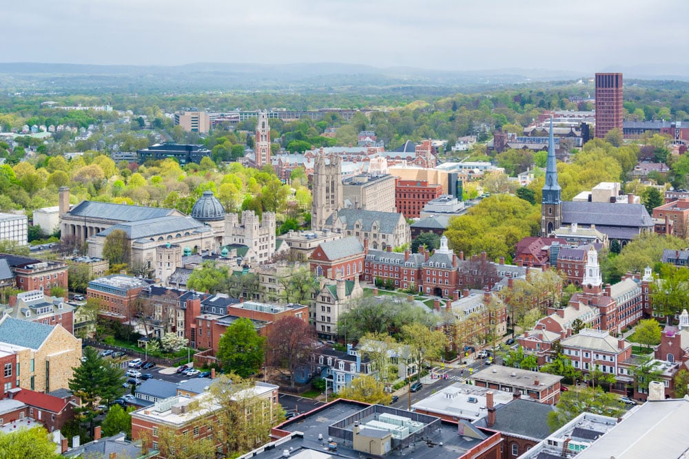 Yale University in New Haven, Connecticut