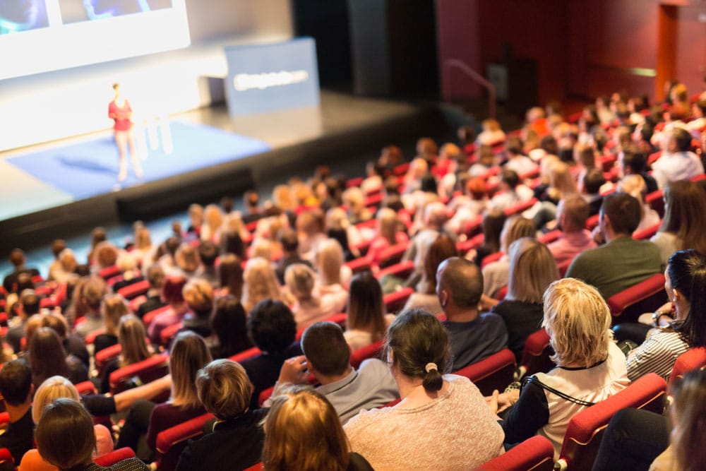 speaker at conference